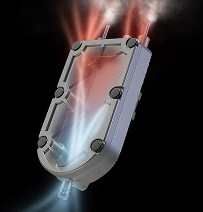 特許取得済みスチーム発生器